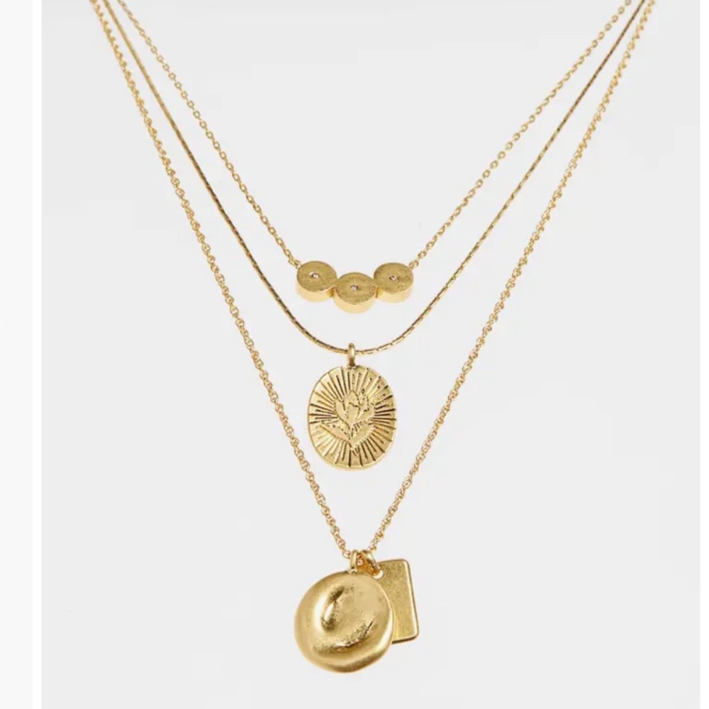 (74)Flower Etched Necklace
Madewell